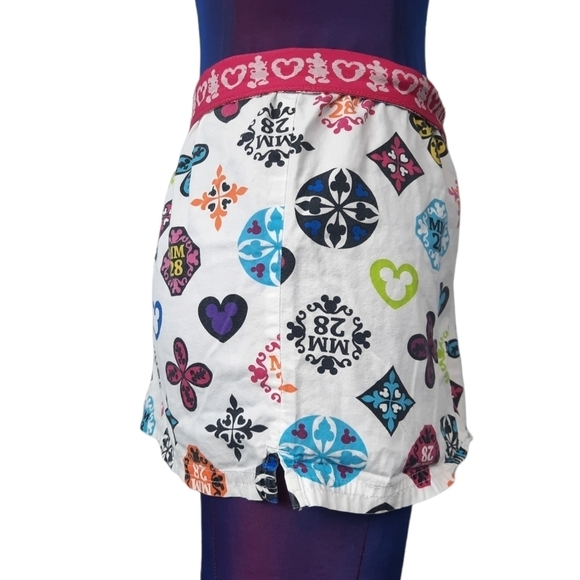 Disney Mickey Mouse Pajama Shorts Size‎ XL Women's E24 - Picture 2 of 7